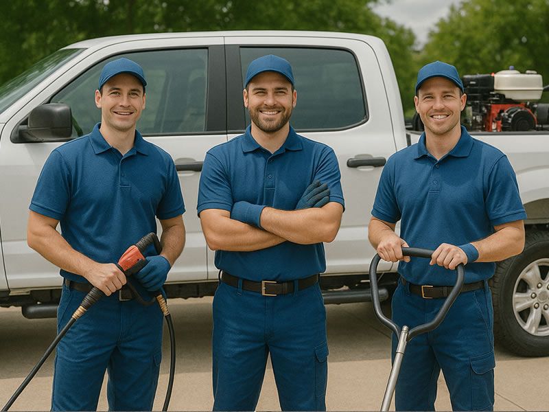Hydroforce Pressure Washing Team