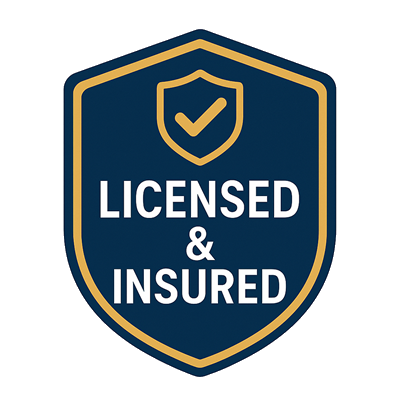 Licensed & Insured Professionals